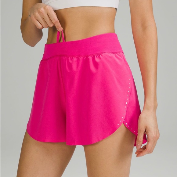 Lululemon find your pace high rise short 3” sonic pink - Picture 1 of 1